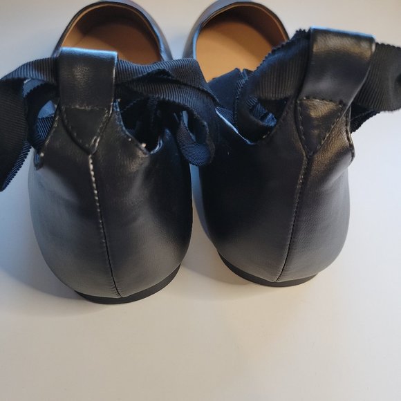 7W Torrid Wide Black Ballet Flats Shoes - Picture 5 of 9